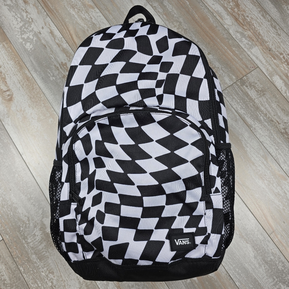 Vans Alumni Wavy Check Backpack